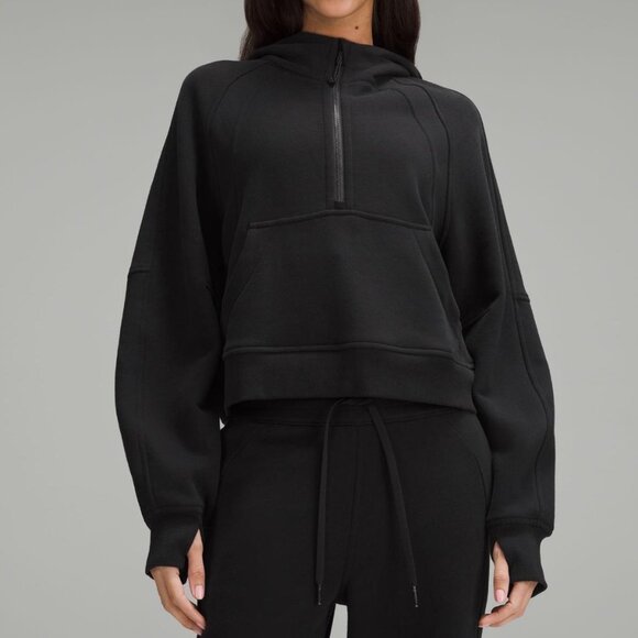 Lululemon Scuba Half-Zip in Black Size Medium - Picture 1 of 9